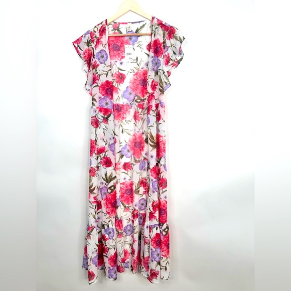 Versona Other - Versona kimono duster Fushia Purple open one size NWT